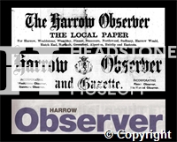 Harrow and Wembley Observer 1896